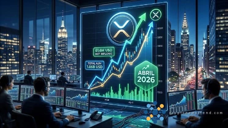 Avril s'annonce comme le mois le plus réussi des fonds négociés en bourse XRP cette année
