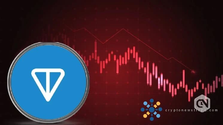 升级后反弹暂停后，Toncoin (TON) 下跌 3%
