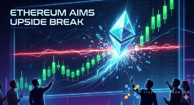 Ethereum Price Eyes Breakout Move، تاجر کلیدی مزاحمت کو قریب سے دیکھتے ہیں۔
