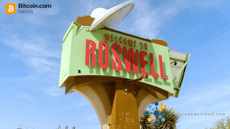 Arkham markiert Roswell, New Mexicos 0,173 BTC-Reserve im Viral Alien Meme Post