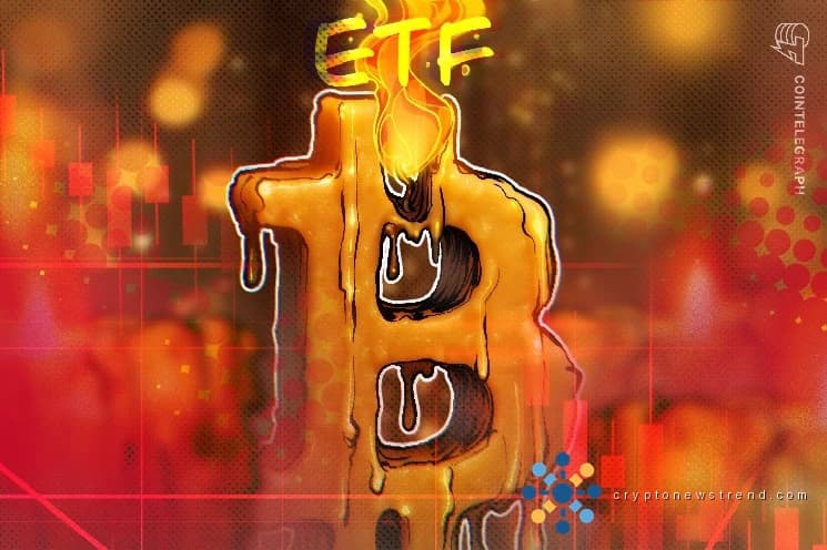 إن سلسلة خسائر صناديق الاستثمار المتداولة في Bitcoin لمدة 6 أيام تدفع السوق إلى الاقتراب من صافي التدفقات الخارجة لعام 2026
