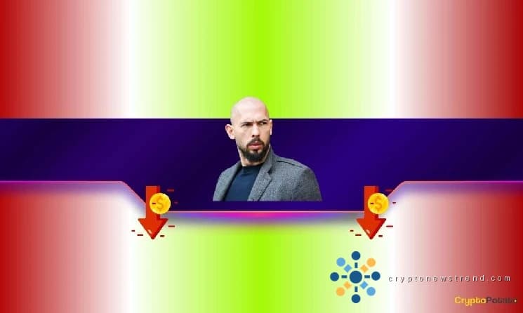 Andrew Tate returns after 107 liquidations with big BTC bet
