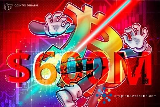 Bitcoin-Longpositionen im Wert von über 600 Millionen US-Dollar wurden liquidiert, da der BTC-Preis sich 60.000 US-Dollar näherte