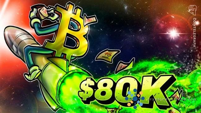 Bitcoin on cusp of major reversal, yet bulls must breach key $80,000 hurdles to seal uptrend.