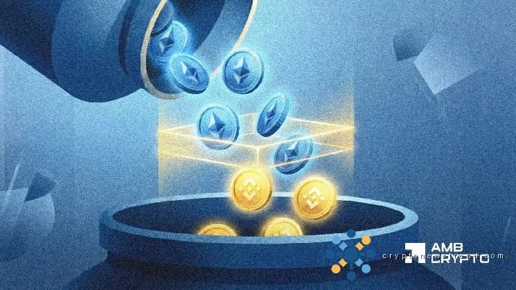 Ethereum whale rotates $50 mln into BNB: Strategic positioning?