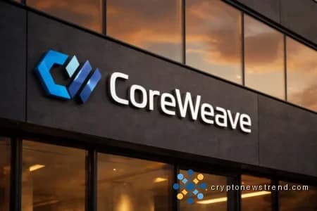 Акции CoreWeave (CRWV) выросли на 8%, несмотря на инсайдерский сброс акций на 45 миллионов долларов