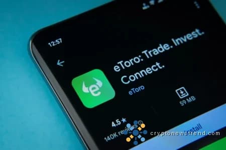 Акции eToro (ETOR) выросли на 6,5% на фоне сильных показателей прибыли в первом квартале, обусловленных сырьевыми товарами