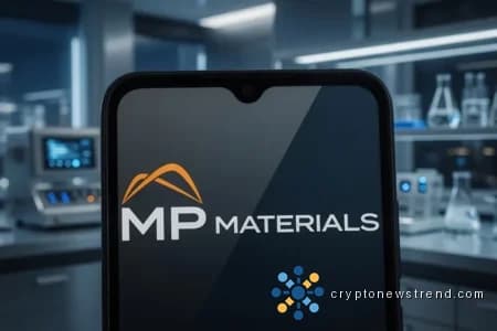 Die Aktien von MP Materials steigen zweistellig, nachdem die Finanzzahlen des ersten Quartals die Erwartungen übertroffen haben