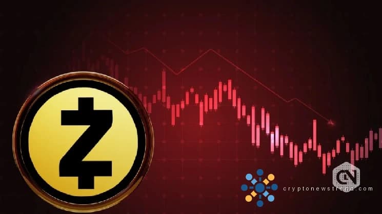 Le prix du Zcash (ZEC) baisse de 4 % suite à la pression de vente