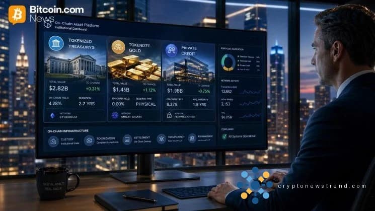 Los activos tokenizados se acercan a los $ 30 mil millones a medida que las instituciones expanden la actividad de los mercados de capital en cadena