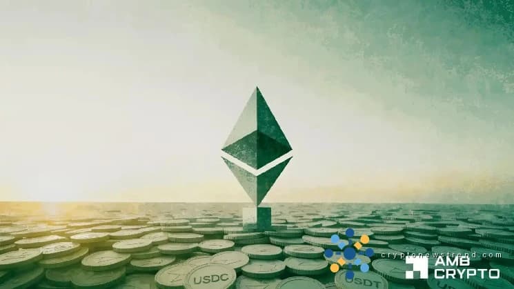 Ethereum hält 55 % der Stablecoins, dennoch wird ETH unter 2,4.000 US-Dollar gehandelt – gerechtfertigt?