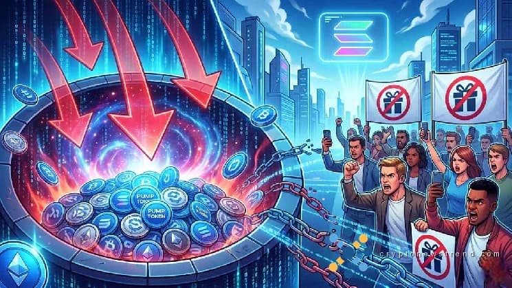 Massive Token-Säuberung löst Kontroversen aus, da Tausende von $PUMP-Münzen in Flammen aufgehen, was die Hoffnung auf einen Glücksfall für Investoren zunichte macht