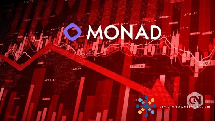 Los inversores obtienen ganancias a medida que el token Monad se acerca al umbral clave de $ 0,0309