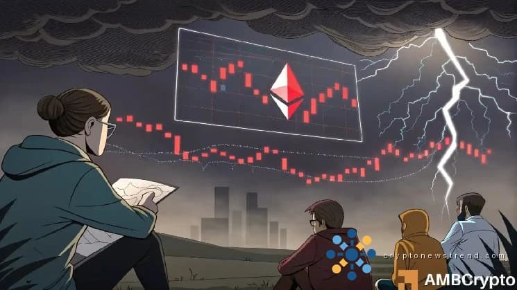 Ethereum stabilizes near $2.3K, but THIS metric keeps institutions cautious