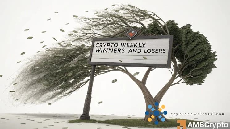 الفائزون والخاسرون أسبوعيًا في سوق العملات المشفرة – KITE، وINJ، وTON، وPENGU