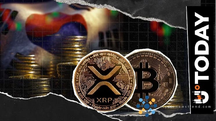 XRP превращает Биткойн в самый торгуемый актив на крупнейшей криптобирже Кореи