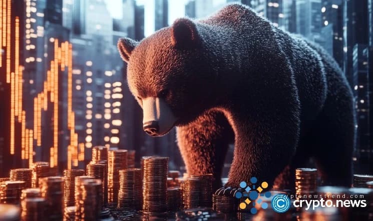 Биткойн упал на 3 тысячи долларов с пика, поскольку рынок криптовалют стал красным