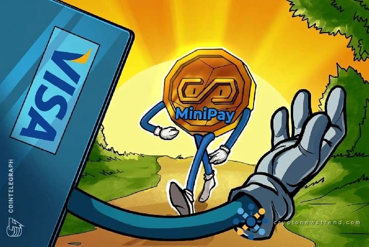 تطلق Opera MiniPay بطاقة Visa لإنفاق العملات المستقرة