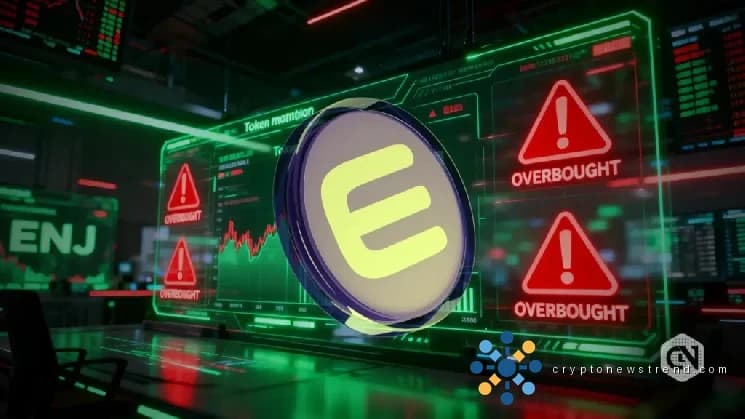 Бычий импульс поднимает токен ENJ на новые высоты, но опасность коррекции скрывается под поверхностью