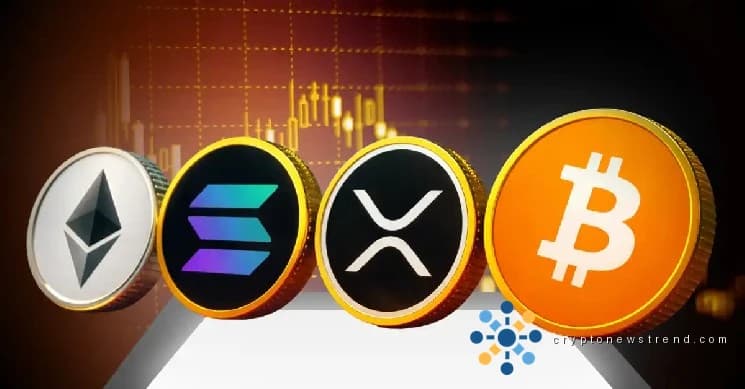 SOL и XRP показывают более глубокие нереализованные потери по сравнению с BTC и ETH