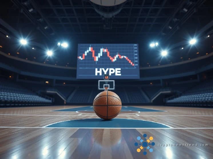 Tristan Thompson prend 50x short sur le jeton HYPE, citant une correction à court terme