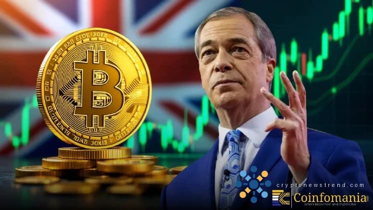 Найджел Фарадж покупает биткойны на 2 миллиона фунтов стерлингов, первый член парламента Великобритании, ставший публичным