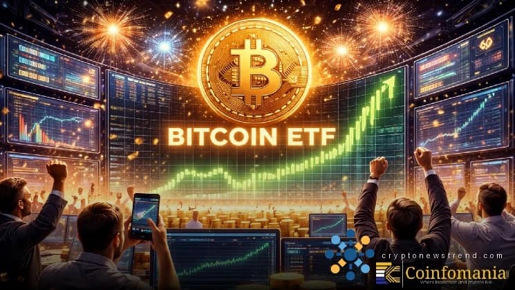 Запуск Bitcoin ETF устанавливает новый торговый рекорд