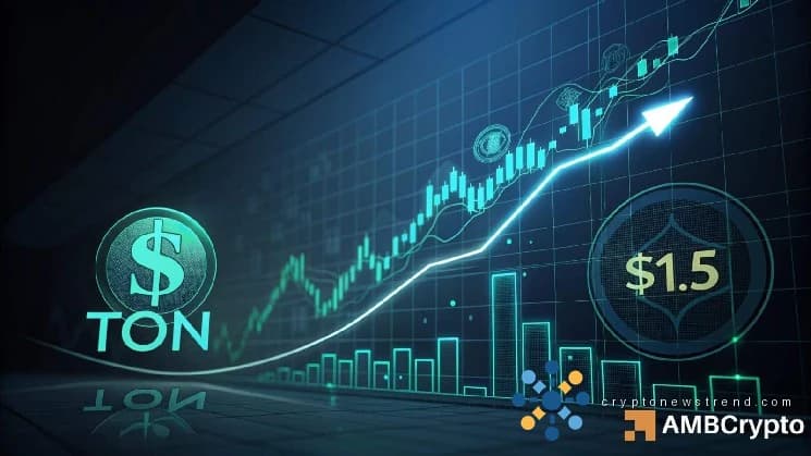 هل يمكن لـ Toncoin تجاوز مستوى 1.5 دولار وتوسيع نطاق ارتفاعه؟ فحص…