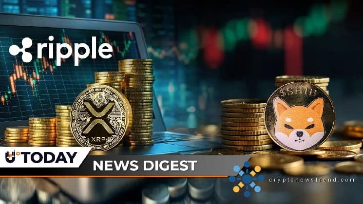 أرسلت Ripple 108 مليون دولار من XRP إلى Coinbase، وشهدت Shiba Inu (SHIB) أكبر إشارة صعودية لشهر أبريل، وحققت استراتيجية Saylor مكاسب بقيمة 3.6 مليار دولار من Bitcoin