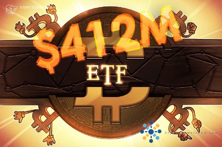 ارتفع حماس المستثمرين للعملات المشفرة مع اتخاذ العملاق المالي خطوة نحو إطلاق صندوق متداول في البورصة مرتبط بالعملة الرقمية الأكثر شعبية في العالم، مع ضخ ما يقرب من نصف مليار دولار في منتجات مماثلة.
