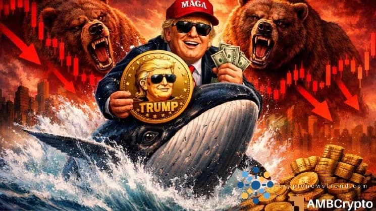 TRUMP drops 48% YTD – Can a $1.71 mln whale buy reverse the trend?
