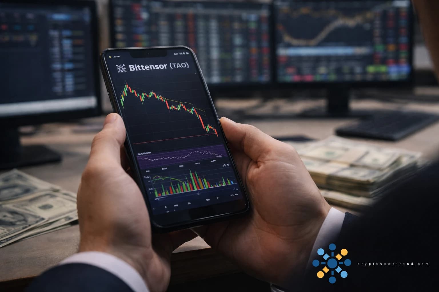 Der Altcoin-Markt verfolgt die Abwärtsspirale von Bitcoin und lässt den Wert von Bittensor auf unter 300 US-Dollar fallen