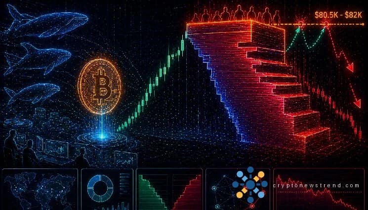 Große Bitcoin-Spieler haben eine Verkaufsmauer bei 80,5.000 bis 82.000 US-Dollar aufgebaut – Spoofing oder strukturelles Angebot?