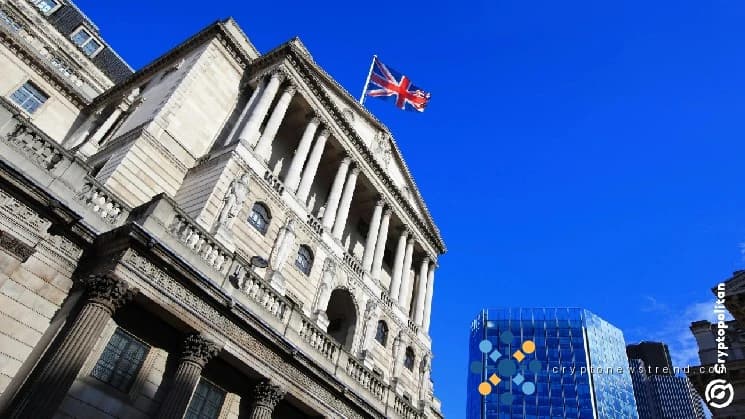 英国央行行长贝利呼吁全球统一稳定币监管