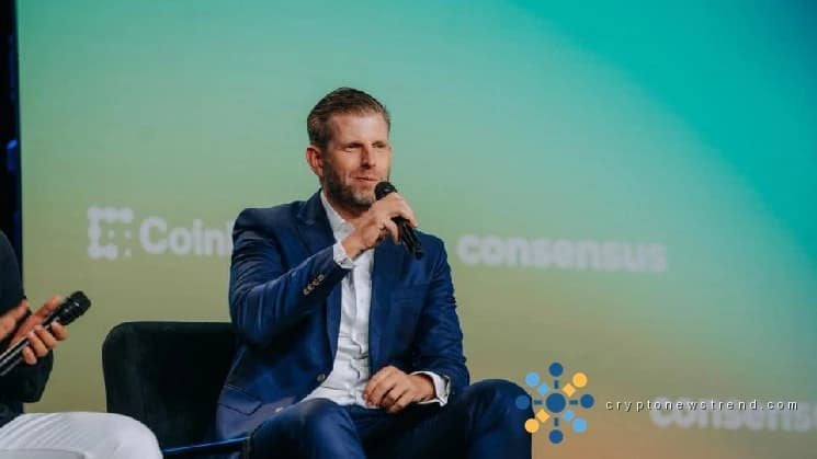 يقول إريك ترامب إن عملة البيتكوين في "أعظم فترة لها على الإطلاق" مع تراجع وول ستريت