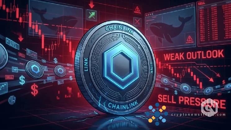 يواجه سعر Chainlink ضغوط بيع وسط معنويات سلبية