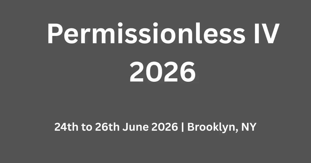 Permissionless IV 2026 se llevará a cabo