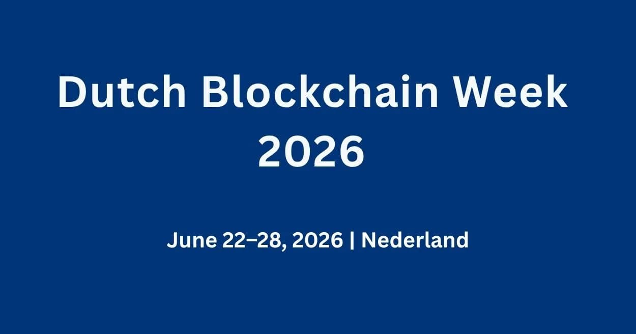 Dutch Blockchain Week 2026 Set to Commence