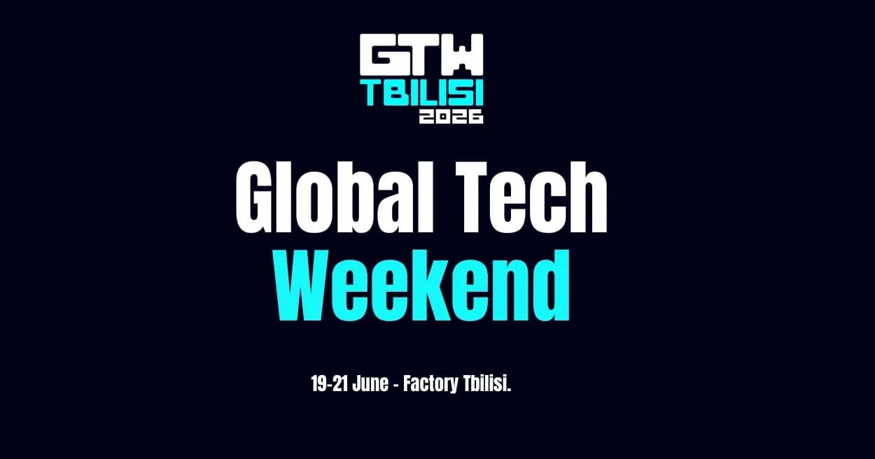 Global Tech Weekend to be Held in Tbilisi in 2026