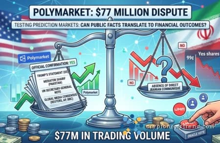 Millions Hang in the Balance as Cryptocurrency Prediction Platform Finds Itself at Center of High-Stakes Debate Over Conflict Resolution