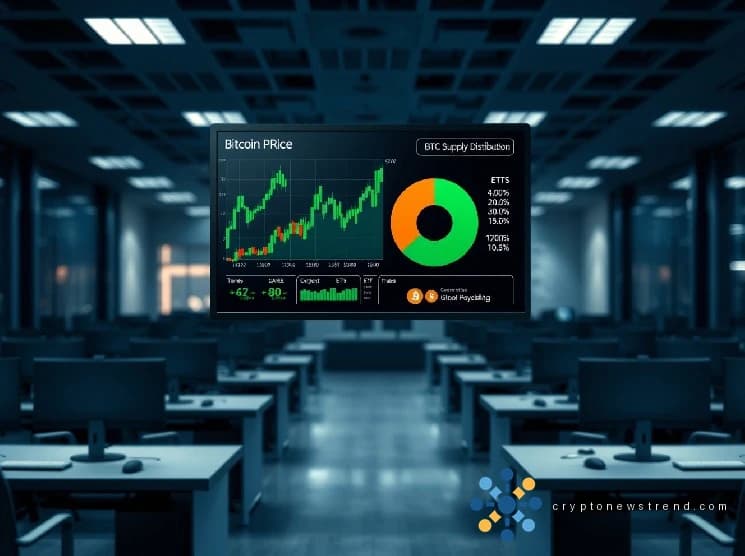 Die Kassen von Unternehmen und Regierungen füllen sich mit fast 4 Millionen Bitcoins, da institutionelle Anleger ihren Anteil am Kryptowährungsmarkt deutlich erhöhen.