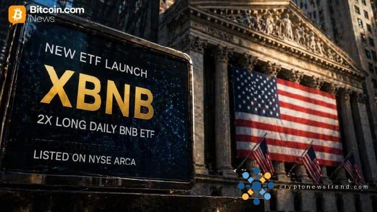 New BNB 2x Leveraged ETF XBNB Begins Trading on NYSE Arca