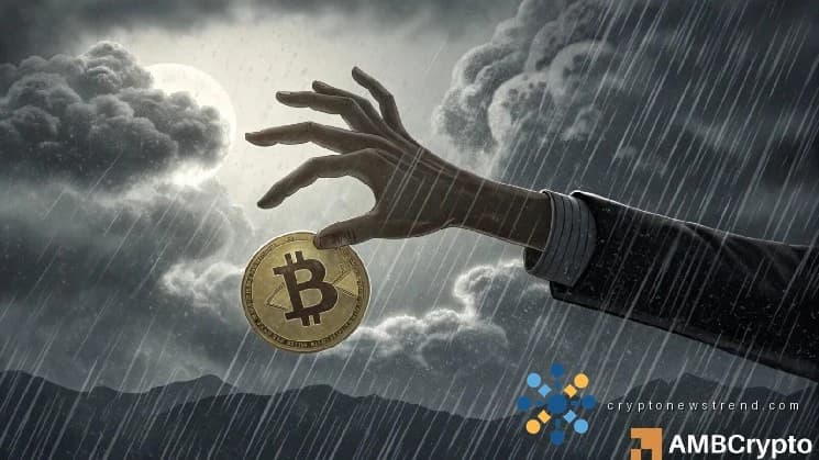随着投资者在经济不确定性日益增加的情况下撤出大量资金,比特币濒临崩溃的边缘。