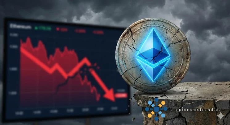ایتھریم کی قیمت مشکل سے گرتی ہے، مارکیٹ کی رفتار پر گرفت مضبوط کرتی ہے۔