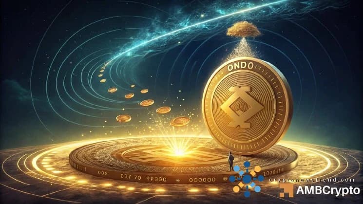 يتأرجح ONDO على حافة مستوى دعم حاسم، مما يثير الآمال في حدوث انعكاس محتمل في السوق.