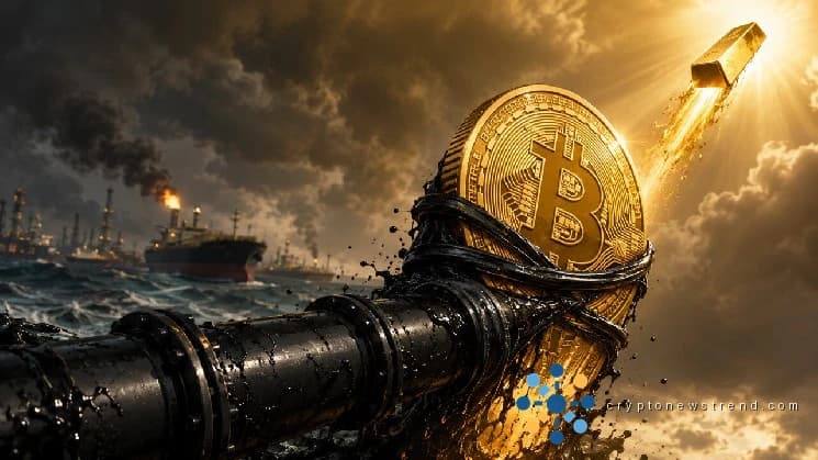 Bitcoin’s $300K gold pattern now depends on whether Iran’s oil shock rewrites the Fed path