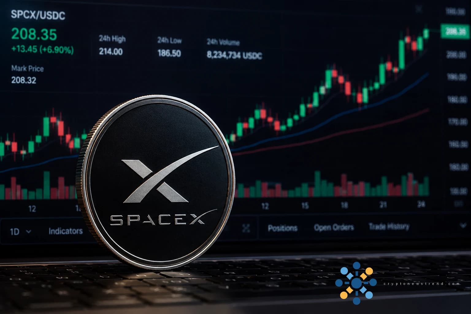 إليك كيفية قيام متداولي العملات المشفرة بتسعير SpaceX بالفعل قبل الاكتتاب العام الأولي