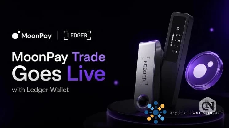 MoonPay Trade maintenant dans Ledger Wallet pour des échanges sécurisés