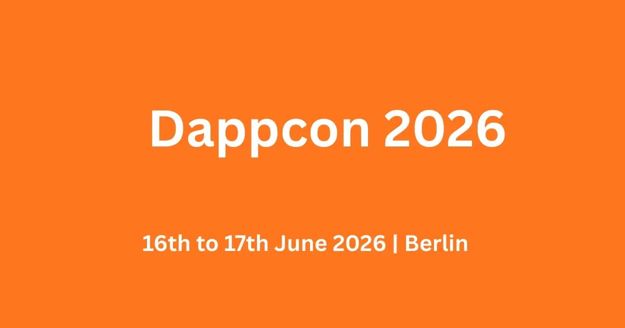 Dappcon 2026 من المقرر عقده