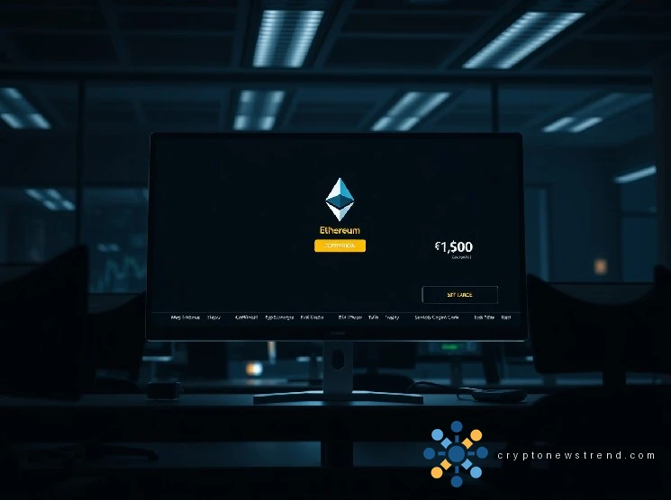 Ethereum Transfer Sparks Market Jitters as Massive $24.5M Stake Shifts to Leading Exchange